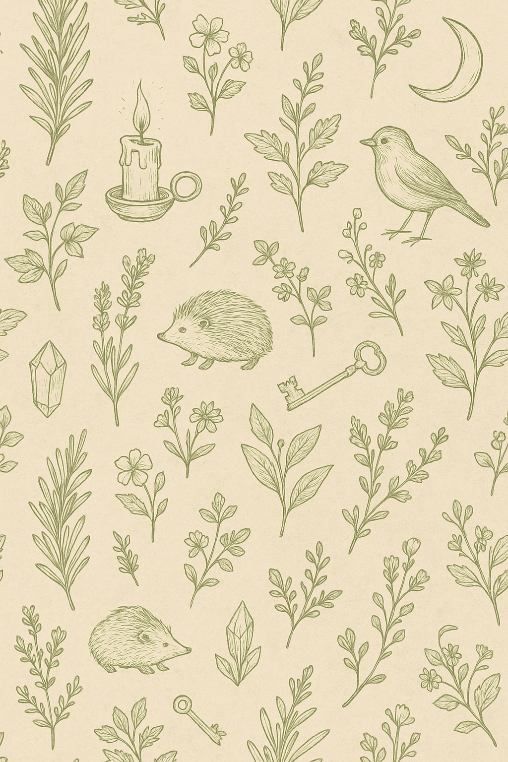 Enchanted forest background